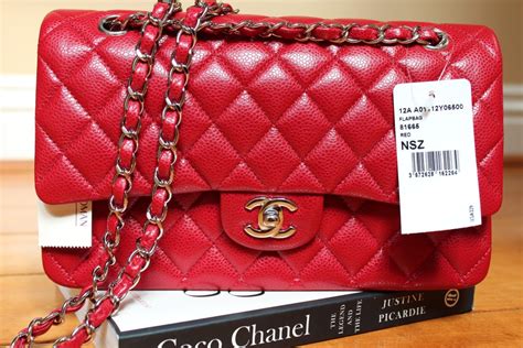 chanel purses red|chanel bag red inside.